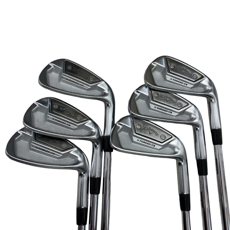 【中古】 キャロウェイ X FORGED CB(2021) 6S アイアンセット IR Dynamic Gold (フレックスS) メンズ 男性用 右利き 右用 Dランク ゴルフクラブ