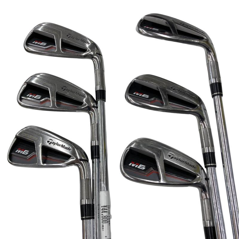 【中古】 仕立て屋お手伝いさん M6 6S アイアン書き割り IR RE-AX 85 STEEL (フレックスS) メンズ 成人男性用 右利き 右用 D位置づける ゴルフ野球クラブ