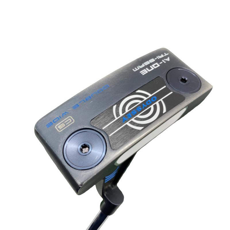 【中古】 オデッセイ Ai-ONE TRI-BEAM DOUBLE WIDE CS 33インチ パター PT STROKE LAB 90 スチール (フレックスその他) メンズ 男性用 右利き 右用 Cランク ゴルフクラブ