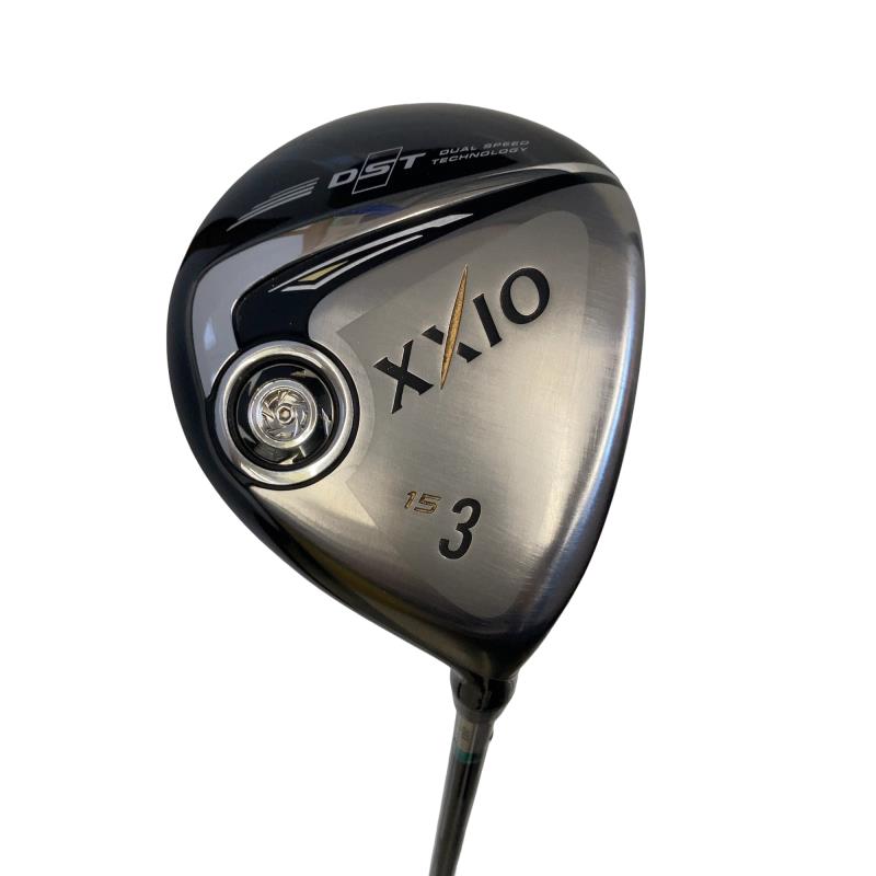 【中古】 ダンロップ XXIO(2016) 3W(ブラック) フェアウェイウッド FW Miyazaki Melas(フェアウェイ) (フレックスSR) メンズ 男性用 右利き 右用 Cランク ゴルフクラブ