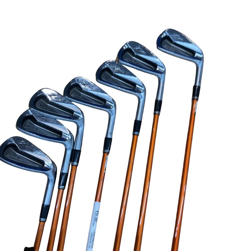 【中古】 ダンロップ SRIXON Z565  8S アイアン仕掛ける IR Miyazaki Kaula 8 for IRON (フレックスS) メンズ 成人男性用 右利き 右用 D序列付ける ゴルフ野球クラブ