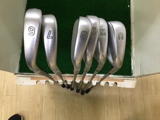 【中古】 ピン i500 7S アイアン仕掛ける IR NS PRO ZELOS 7 (フレックスS) メンズ 成人男性用 右利き 右用 C序列付ける ゴルフ野球クラブ