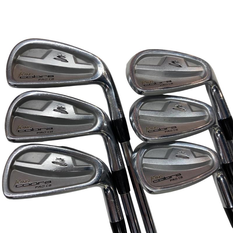 【中古】 コブラ KING cobra PRO CB 6S アイアンセット IR Dynamic Gold (フレックスS) メンズ 男性用 右利き 右用 Dランク ゴルフクラブ