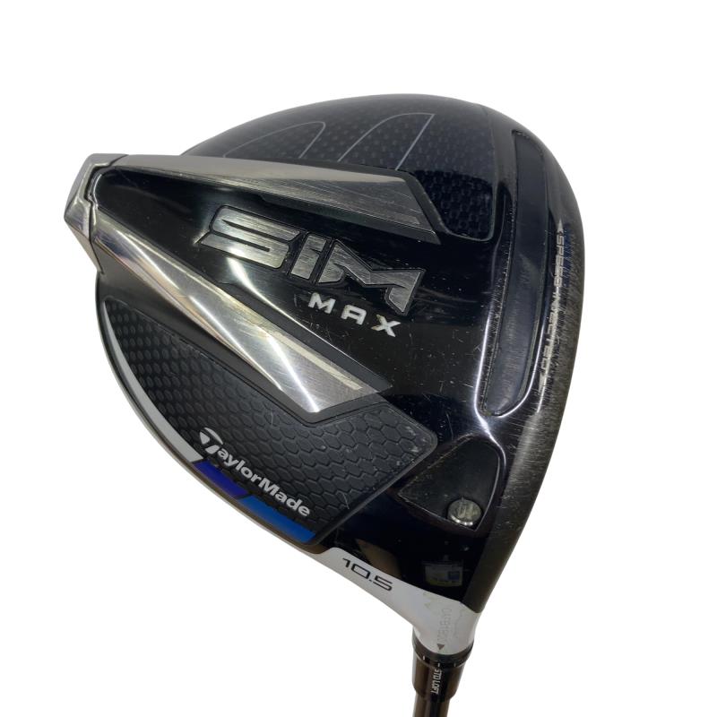 【中古】 テーラーメイド SIM MAX 10.5° ドライバー DR TENSEI BLUE TM50(DR) (フレックスSR) メンズ 男性用 右利き 右用 Cランク ゴルフクラブ