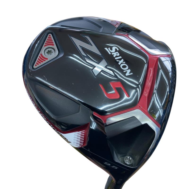 【中古】 ダンロップ SRIXON ZX5  9.5° １番ウッド DR 純然たる特注矢がら (フレックスS) メンズ 成人男性用 右利き 右用 C位置づける ゴルフ野球クラブ