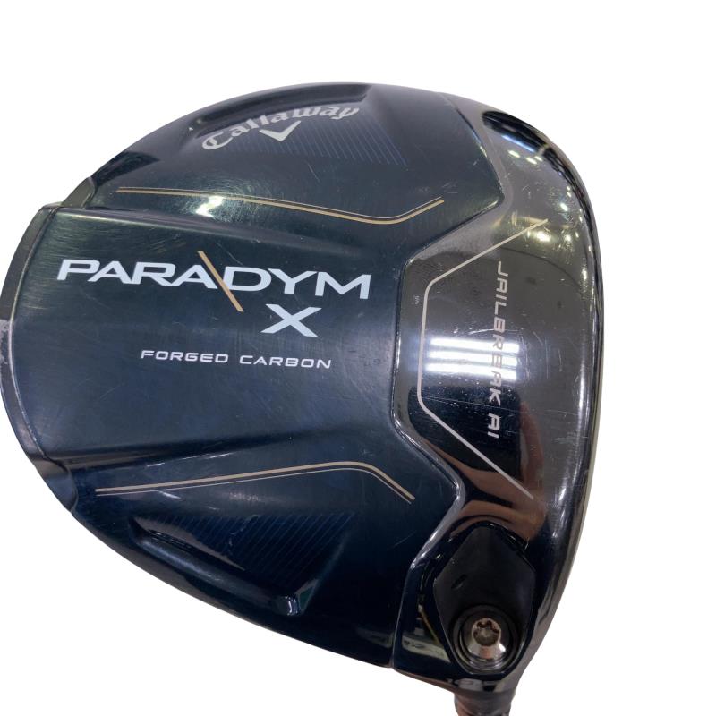【中古】 キャロウェイ PARADYM X 10.5° ドライバー DR 純正特注シャフト (フレックスX) メンズ 男性用 右利き 右用 Cランク ゴルフクラブ