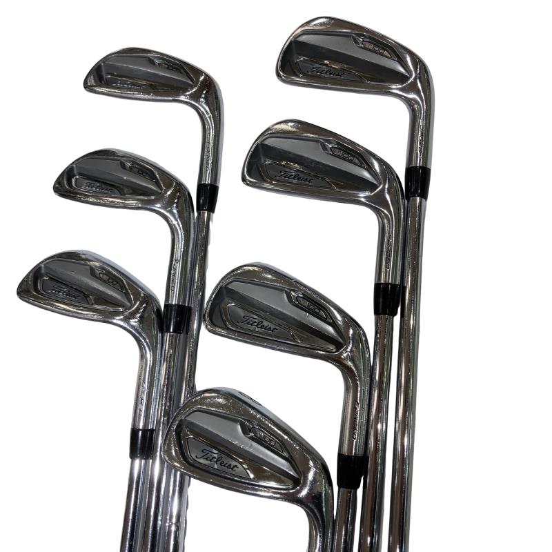 【中古】 タイトリスト Titleist T100 7S アイアン仕掛ける IR AMT TOUR WHITE (フレックスS) メンズ 成人男性用 右利き 右用 C価値づける ゴルフ野球クラブ