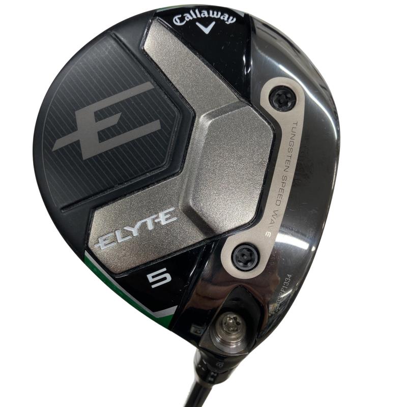 【中古】 キャロウェイ ELYTE  5W フェアウェイウッド FW VENTUS GREEN 50 for CW(ELYTE FW) (フレックスS) メンズ 成人男性用 右利き 右用 C序列付ける ゴルフ野球クラブ