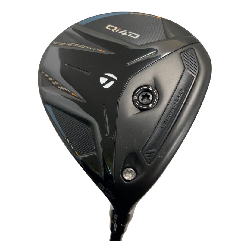 【中古】 テーラーメイド Qi4D 3HL フェアウェイウッド FW REAX 55(Qi4D FW) (フレックスS) メンズ 男性用 右利き 右用 Bランク ゴルフクラブ