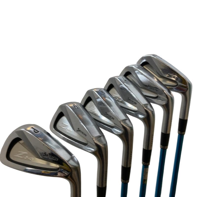 【中古】 ダンロップ SRIXON Z545 6S アイアンセット IR Miyazaki Kosuma Blue(水) Iron (フレックスS) メンズ 男性用 右利き 右用 Dランク ゴルフクラブ