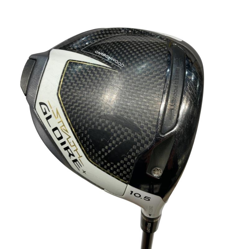 【中古】 テーラーメイド STEALTH GLOIRE+ 10.5° ドライバー DR リシャフト (フレックスその他) メンズ 男性用 右利き 右用 Cランク ゴルフクラブ