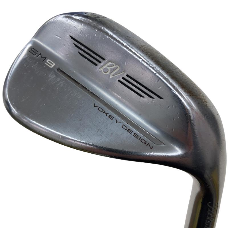 【中古】 タイトリスト VOKEY SPIN MILLED SM9 ツアークロム 56°/14°F ウェッジ WG NS PRO 950GH neo (フレックスS) メンズ 男性用 右利き 右用 Dランク ゴルフクラブ