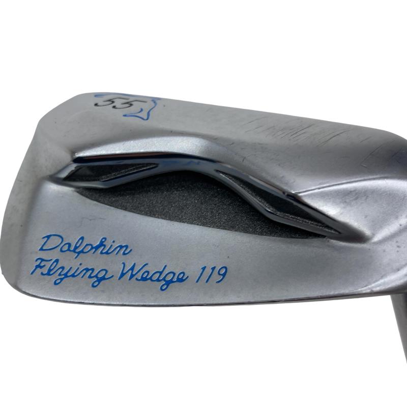 【中古】 キャスコ Dolphin Flying Wedge DFW-119 55° 34インチ(ジャンボグリップ) ウェッジ WG Dolphin オリジナルスチール (フレックスその他) メンズ 男性用 右利き 右用 Cランク ゴルフクラブ