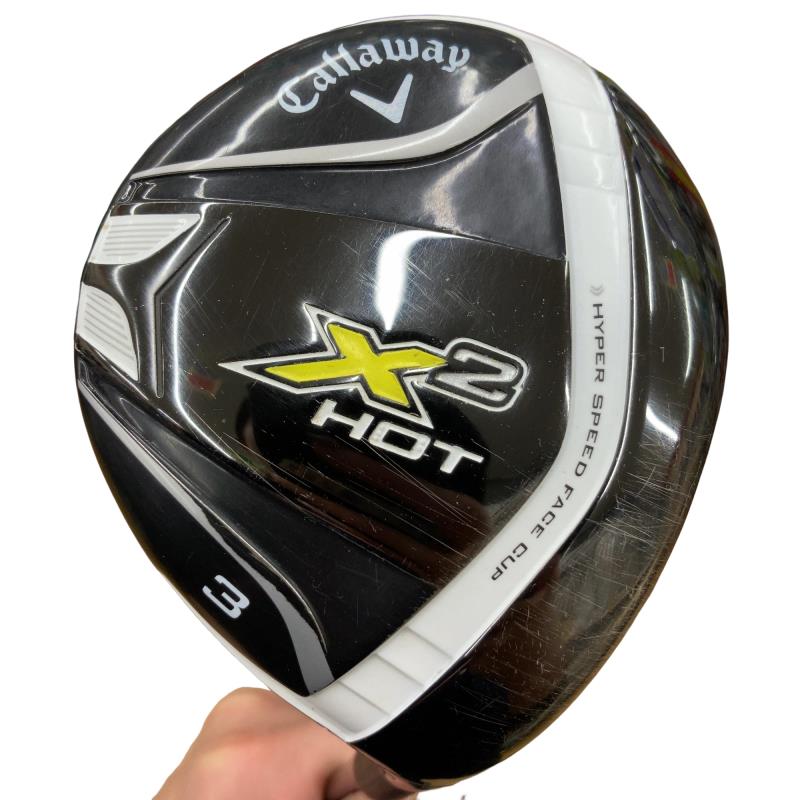 【中古】 キャロウェイ X2 HOT 3W フェアウェイウッド FW X2 HOT(フェアウェイ) (フレックスR) メンズ 男性用 右利き 右用 Cランク ゴルフクラブ