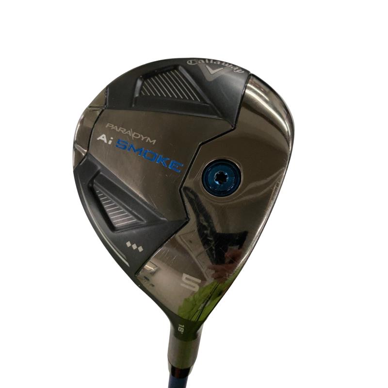 【中古】 キャロウェイ PARADYM Ai SMOKE ◆◆◆ 5W フェアウェイウッド FW リシャフト (フレックスその他) メンズ 男性用 右利き 右用 Cランク ゴルフクラブ
