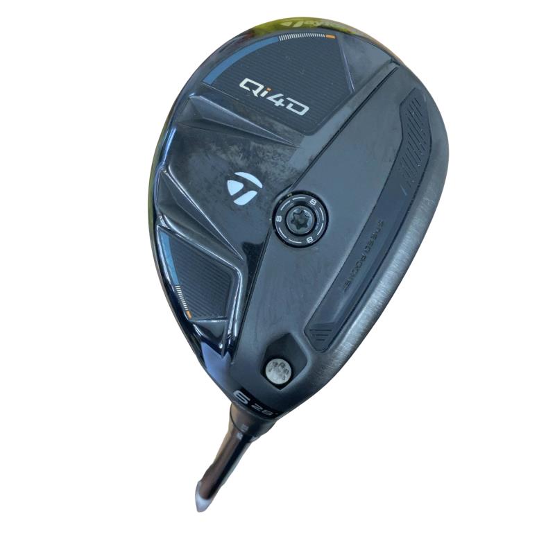 【中古】 テーラーメイド Qi4D U6 ユーティリティ UT REAX 75(Qi4D UT) (フレックスS) メンズ 男性用 右利き 右用 Cランク ゴルフクラブ