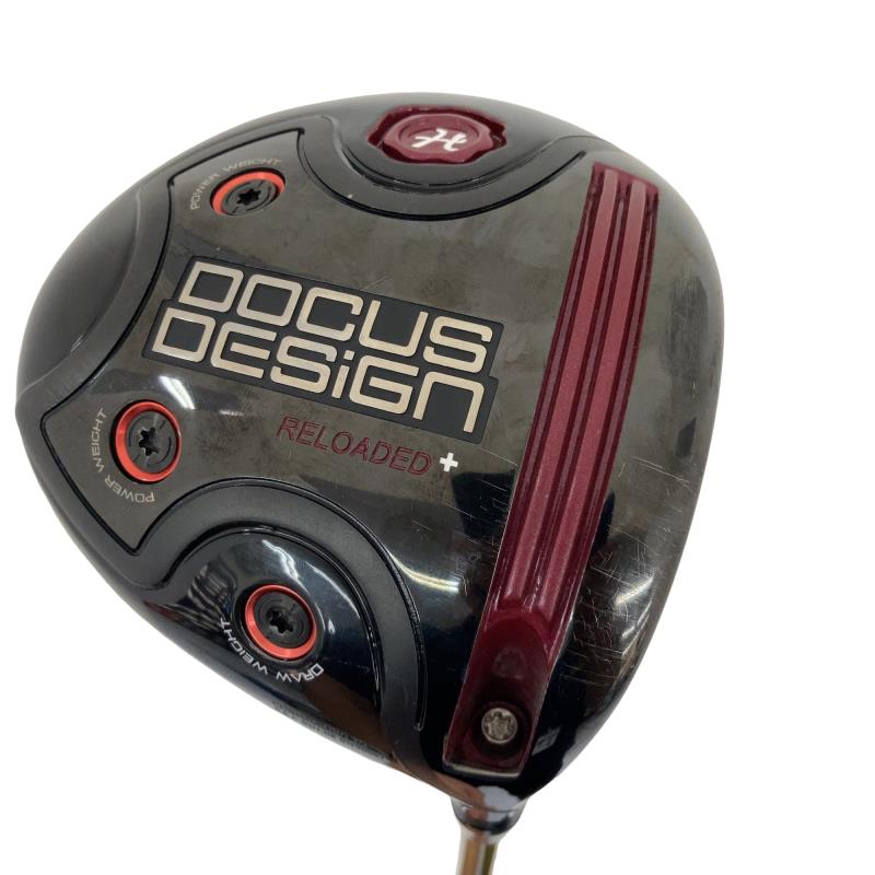 【中古】 DOCUS DOCUS DESIGN RELOADED+ NEO(ブラック) 10° ドライバー DR 純正特注シャフト (フレックスその他) メンズ 男性用 右利き 右用 Cランク ゴルフクラブ