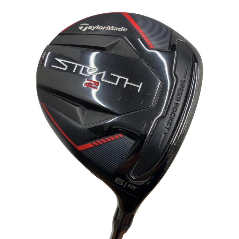 【中古】 テーラーメイド STEALTH2 5W フェアウェイウッド FW TENSEI RED TM50(STEALTH FW) (フレックスS) メンズ 男性用 右利き 右用 Cランク ゴルフクラブ