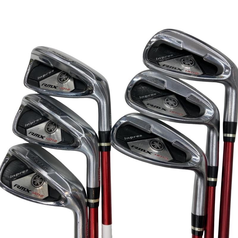 【中古】 ヤマハ inpres RMX UD+2 7S アイアン仕掛ける IR BASSARA FS50 (フレックスR) メンズ 成人男性用 右利き 右用 D価値づける ゴルフ野球クラブ