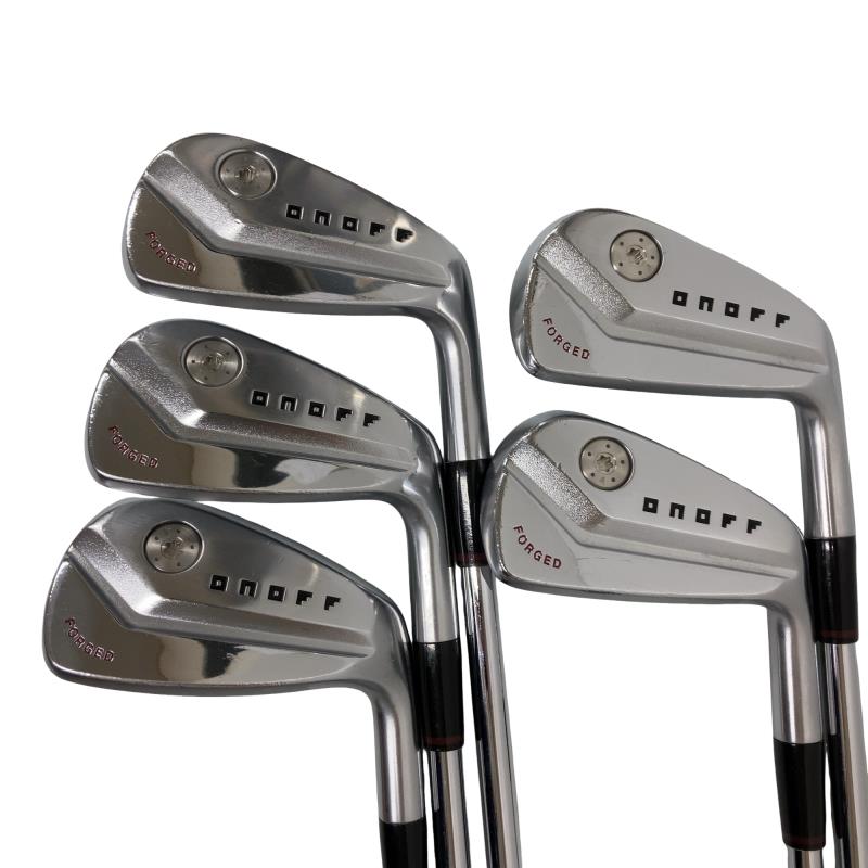 【中古】 ダイワ(グローブライド) ONOFF FORGED(2022) KURO 5S アイアンセット IR NS PRO MODUS3 TOUR115 (フレックスS) メンズ 男性用 右利き 右用 Cランク ゴルフクラブ|ゴルフパートナー 中古クラブ店