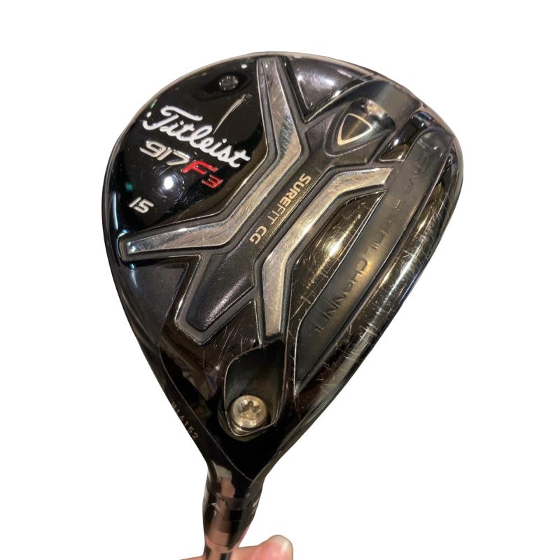 【中古】 タイトリスト 917 F3 15° フェアウェイウッド FW Diamana BF60 (フレックスS) メンズ 成人男性用 右利き 右用 C価値づける ゴルフ野球クラブ