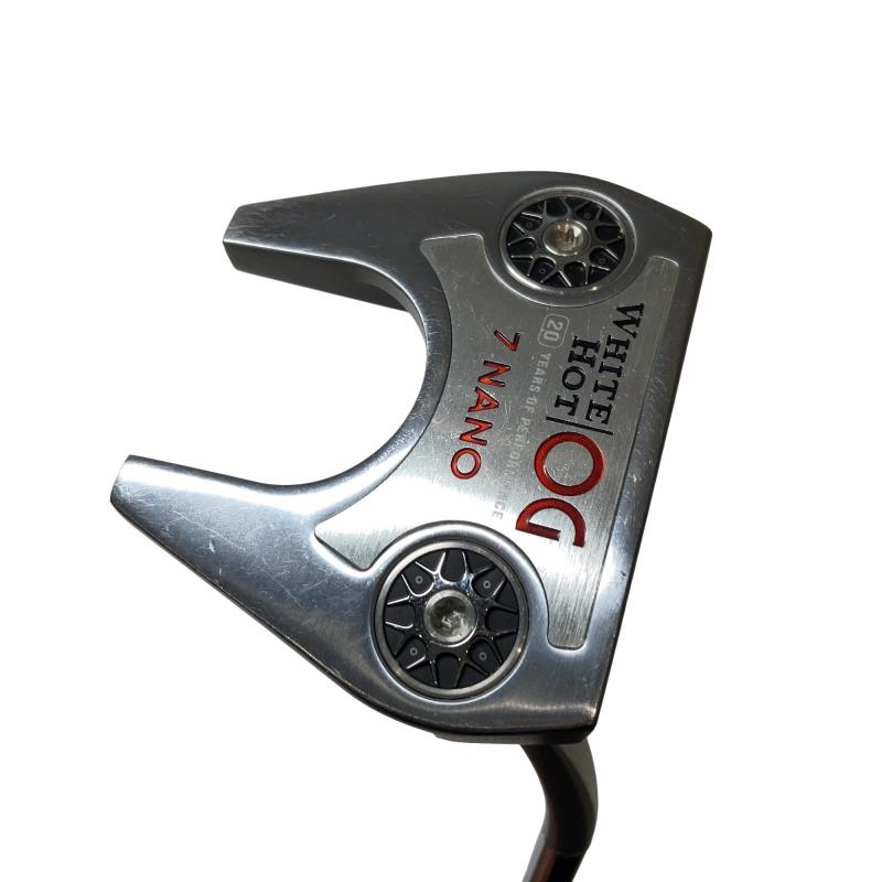 【中古】 オデッセイ WHITE HOT OG #7 NANO 33インチ パター PT STROKE LAB (フレックスその他) メンズ 男性用 右利き 右用 Cランク ゴルフクラブ｜ゴルフパートナー 中古クラブ店