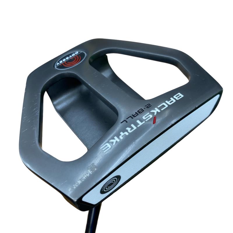 【中古】 オデッセイ BACK STRYKE 2・BALL 34in パター PT スチール写真 (フレックス余分の物) メンズ 成人男性用 右利き 右用 B位置づける ゴルフ野球クラブ
