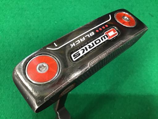 【中古】 オデッセイ O WORKS BLACK #1 34インチ パター PT スチール (フレックスその他) メンズ 男性用 右利き 右用 Cランク ゴルフクラブ 9,080円