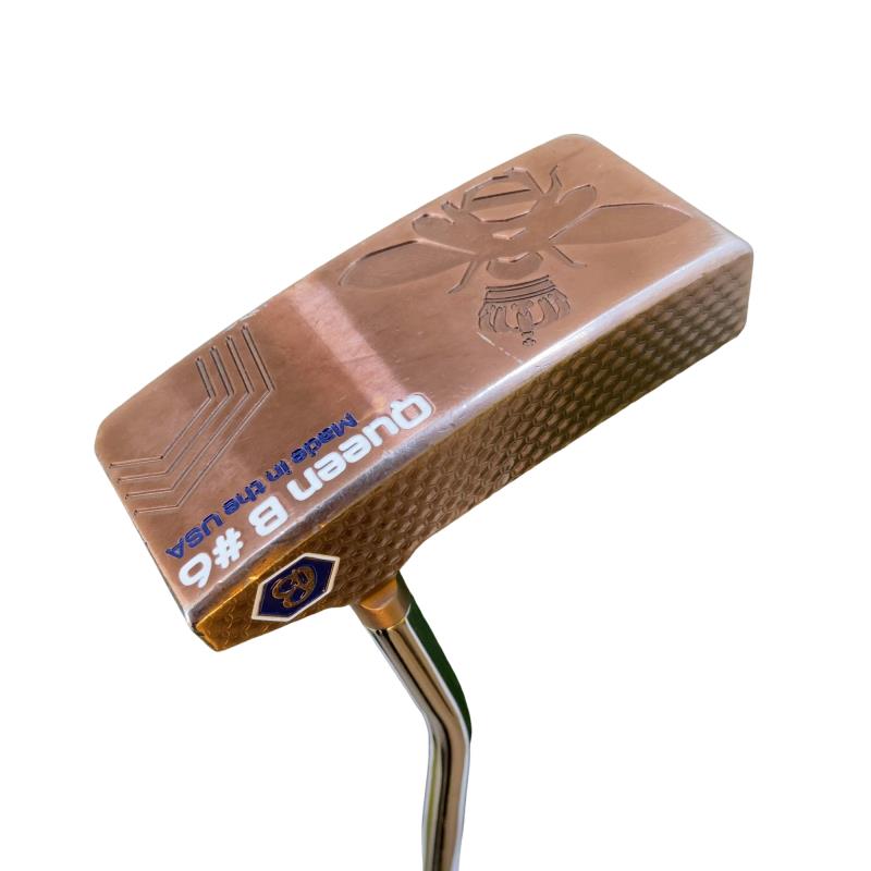 【中古】 ベティナルディ BETTINARDI QUEEN B #6(2021) 33インチ パター PT スチール (フレックスその他) メンズ 男性用 右利き 右用 Cランク ゴルフクラブ