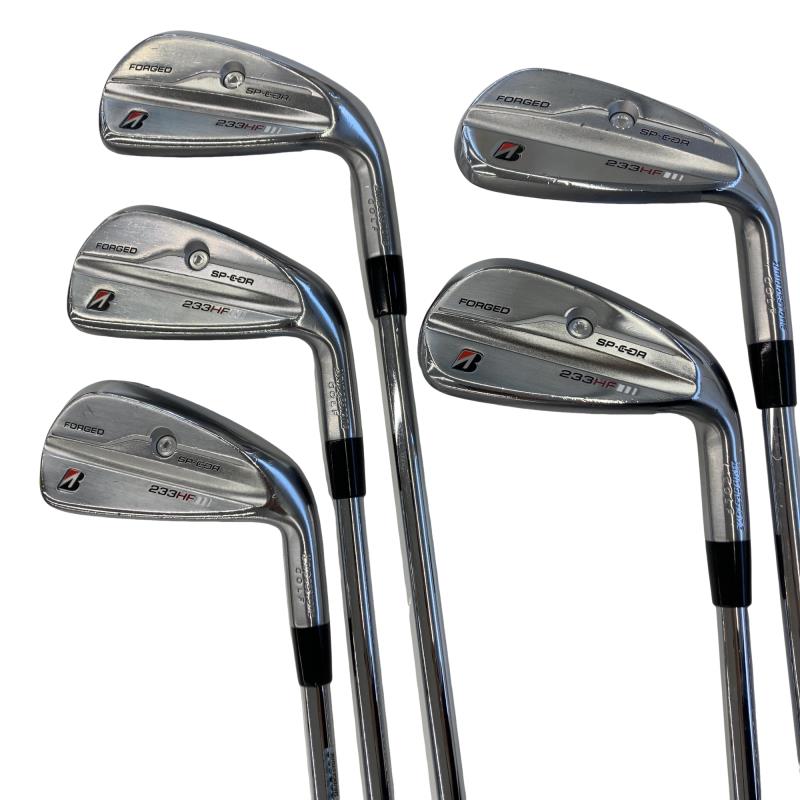 【中古】 ブリヂストン BRIDGESTONE 233HF 5S アイアンセット IR NS PRO 850GH neo (フレックスS) メンズ 男性用 右利き 右用 Cランク ゴルフクラブ