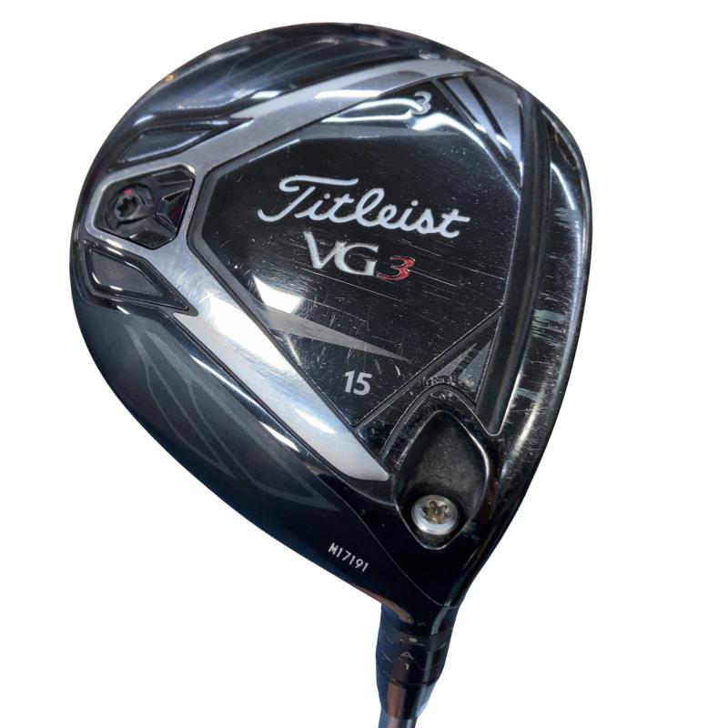 【中古】 タイトリスト Titleist VG3(2018) 3W フェアウェイウッド FW Titleist VG F(2018) (フレックスS) メンズ 男性用 右利き 右用 Cランク ゴルフクラブ