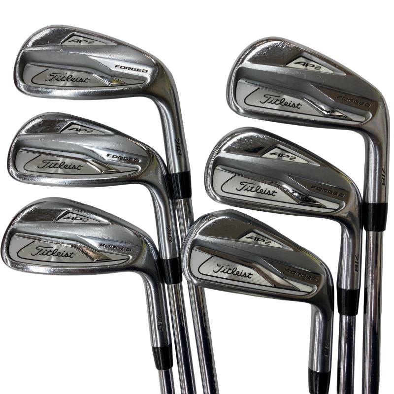 【中古】 タイトリスト Titleist AP2 718 6S アイアン書き割り IR AMT TOUR WHITE (フレックスS) メンズ 成人男性用 右利き 右用 C序列付ける ゴルフ野球クラブ