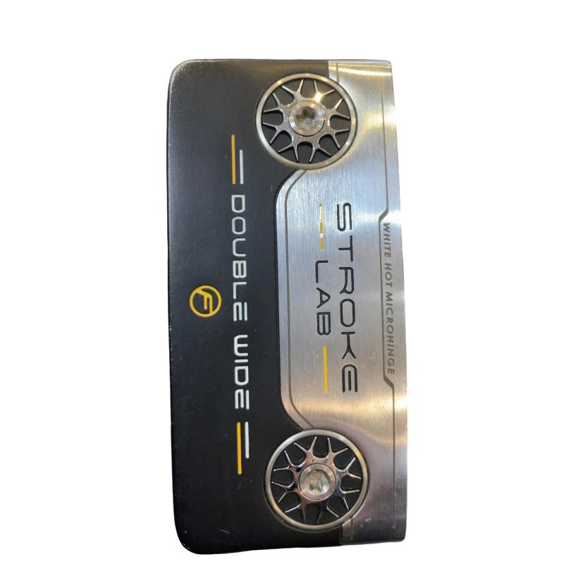【中古】 オデッセイ STROKE LAB DOUBLE WIDE FLOW 34インチ パター PT STROKE LAB (フレックスその他) メンズ 男性用 右利き 右用 Cランク ゴルフクラブ