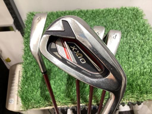 【中古】 ダンロップ XXIO(2022) 5S(赤いこと) アイアン仕掛ける IR XXIO MP1200(IR) 赤いこと (フレックスR) メンズ 成人男性用 右利き 右用 C価値づける ゴルフ野球クラブ