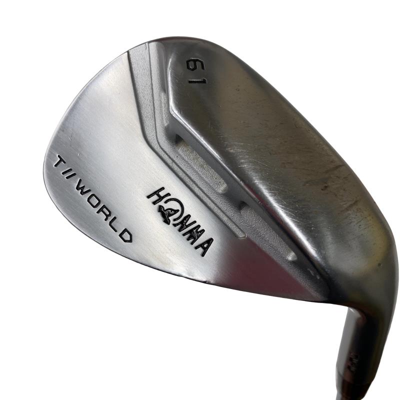【中古】 本間ゴルフ TOUR WORLD TW-W(2018) 61°/08° ウェッジ WG 純正特注シャフト (フレックスS) メンズ 男性用 右利き 右用 Cランク ゴルフクラブ