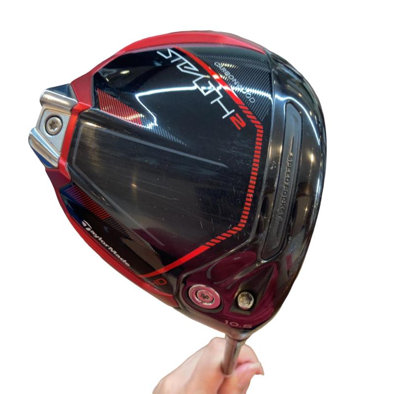 【中古】 テーラーメイド STEALTH2 HD 10.5° ドライバー DR TENSEI RED TM50(STEALTH DR) (フレックスSR) メンズ 男性用 右利き 右用 Cランク ゴルフクラブ