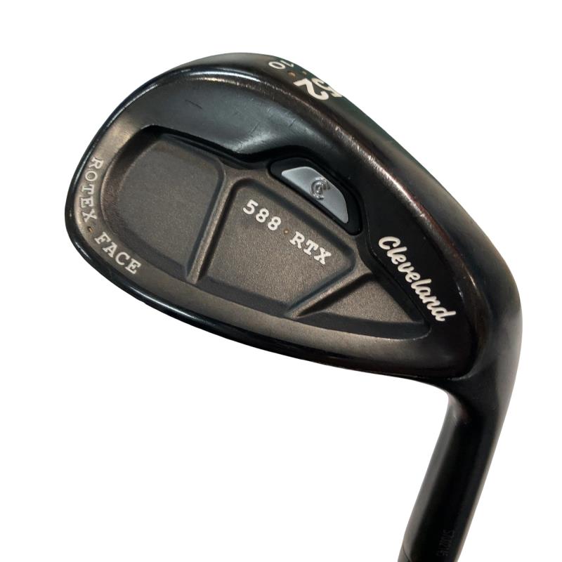 【中古】 クリーブランド Cleveland 588 RTX 2.0 キャビティバック ブラックサテン 52°/10° ウェッジ WG NS PRO 950GH (フレックスS) メンズ 男性用 右利き 右用 Dランク ゴルフクラブ