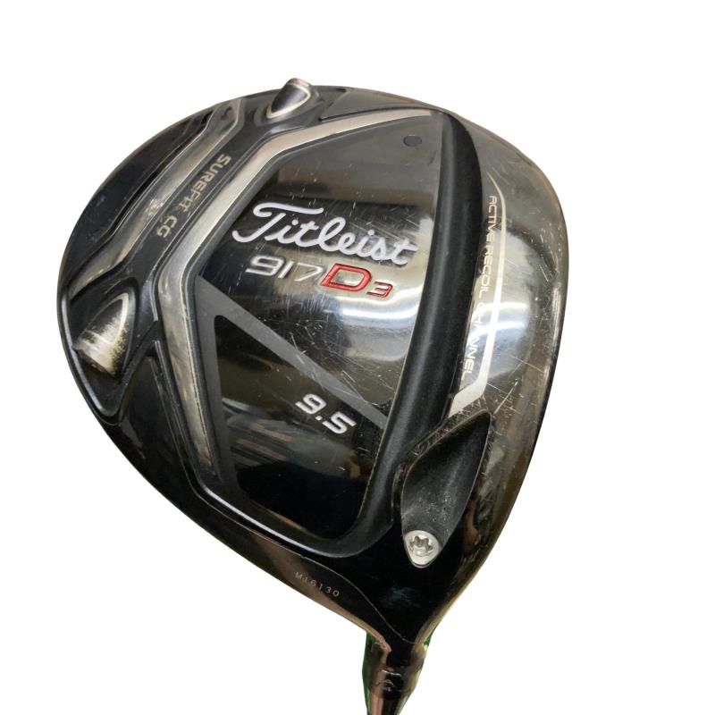 【中古】 タイトリスト 917 D3  9.5° １番ウッド DR Diamana BF60 (フレックスS) メンズ 成人男性用 右利き 右用 C序列付ける ゴルフ野球クラブ