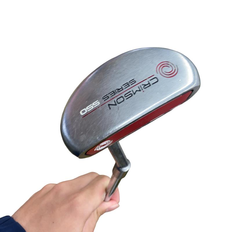 【中古】 オデッセイ CRIMSON SERIES 550 35インチ パター PT スチール (フレックスその他) メンズ 男性用 右利き 右用 Dランク ゴルフクラブ