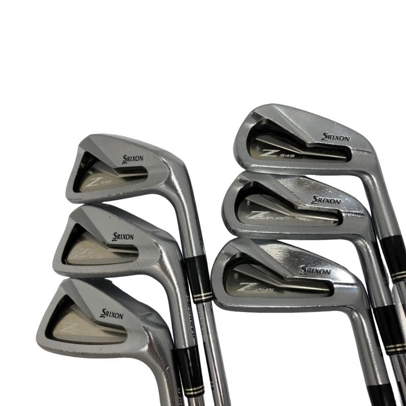 【中古】 ダンロップ SRIXON Z545 6S アイアンセット IR NS PRO 980GH D.S.T (フレックスS) メンズ 男性用 右利き 右用 Cランク ゴルフクラブ