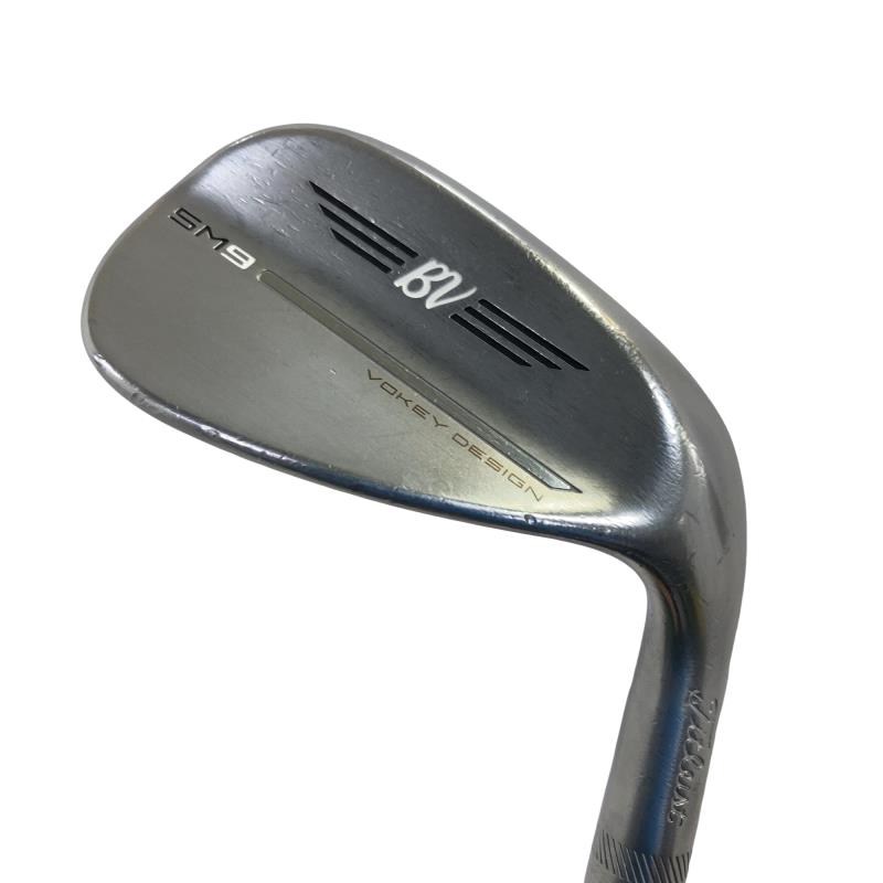 【中古】 タイトリスト VOKEY SPIN MILLED SM9 ツアークロム 50°/08°F ウェッジ WG BV 105 (フレックスその他) メンズ 男性用 右利き 右用 Cランク ゴルフクラブ