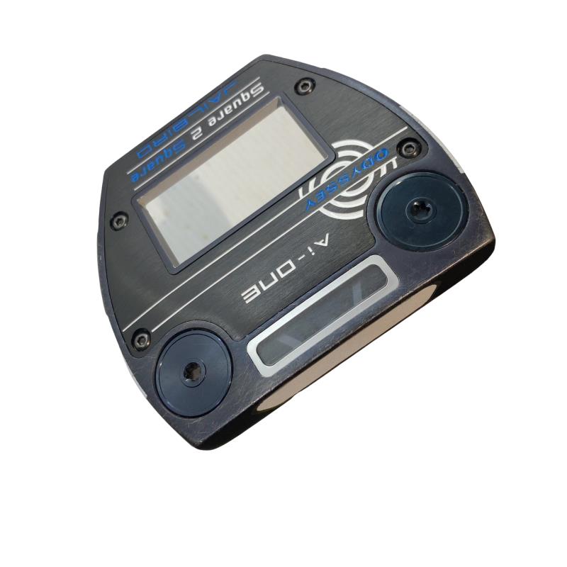 【中古】 オデッセイ Ai-ONE SQUARE 2 SQUARE JAILBIRD 34in パター PT STROKE LAB 90 スチール写真 (フレックス余分の物) メンズ 成人男性用 右利き 右用 C序列付ける ゴルフ野球クラブ