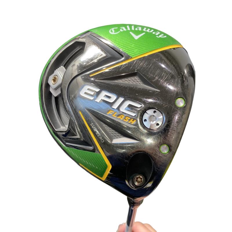【中古】 キャロウェイ EPIC FLASH SUBZERO 9° ドライバー DR Speeder 661 EVOLUTION V (フレックスS) メンズ 男性用 右利き 右用 Cランク ゴルフクラブ