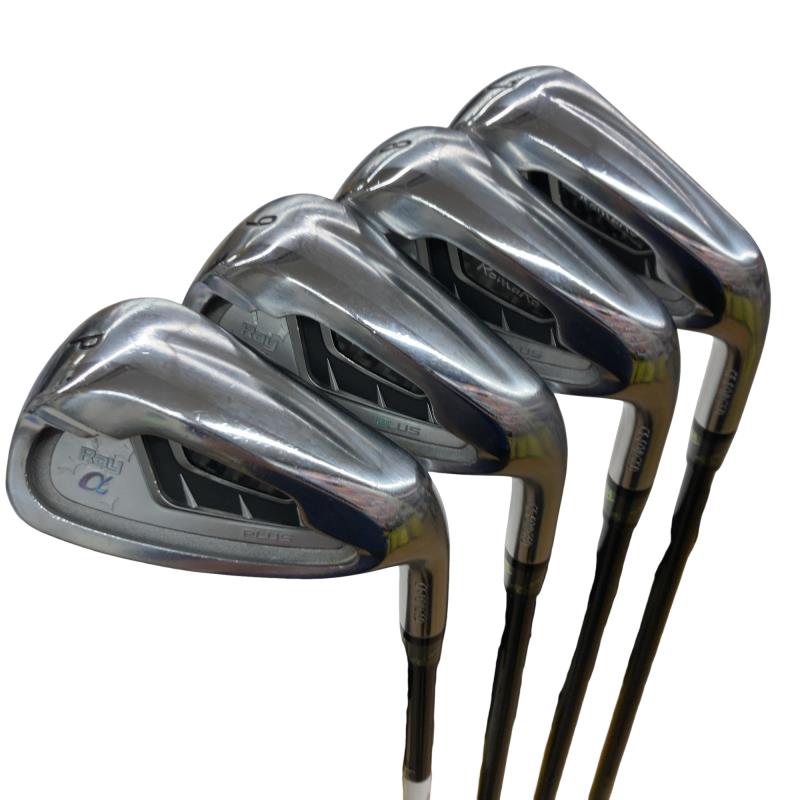 【中古】 RomaRo RomaRo Ray α PLUS(2023) 5S アイアンセット IR 純正特注シャフト (フレックスR) メンズ 男性用 右利き 右用 Cランク ゴルフクラブ