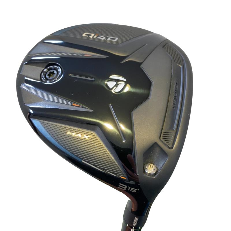 【中古】 テーラーメイド Qi4D MAX 3W フェアウェイウッド FW REAX 55(Qi4D FW) (フレックスSR) メンズ 男性用 右利き 右用 Aランク ゴルフクラブ
