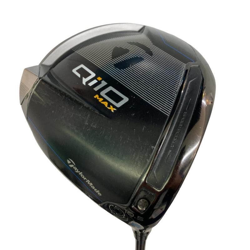 【中古】 テーラーメイド Qi10 MAX 10.5° ドライバー DR Diamana BLUE TM50(Qi10 DR) (フレックスSR) メンズ 男性用 右利き 右用 Cランク ゴルフクラブ