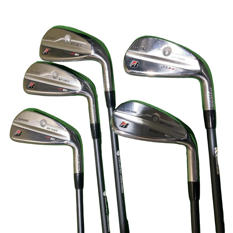 【中古】 ブリヂストン BRIDGESTONE 233HF 5S アイアン書き割り IR VANQUISH BS50i (フレックスS) メンズ 成人男性用 右利き 右用 C位置づける ゴルフ野球クラブ