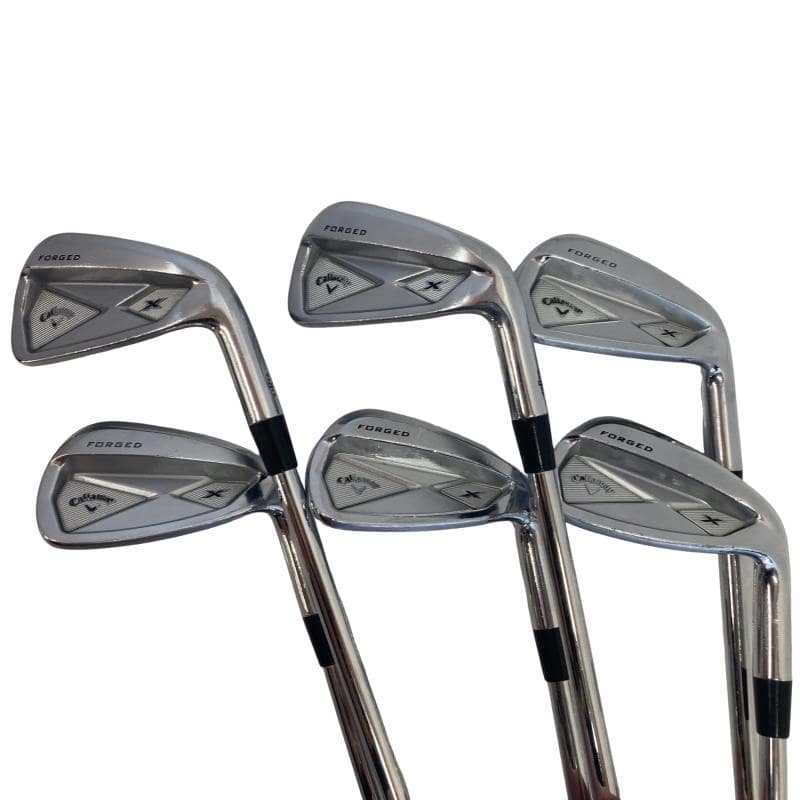 【中古】 キャロウェイ X FORGED(2013) 6S アイアンセット IR リシャフト (フレックスその他) メンズ 男性用 右利き 右用 Cランク ゴルフクラブ