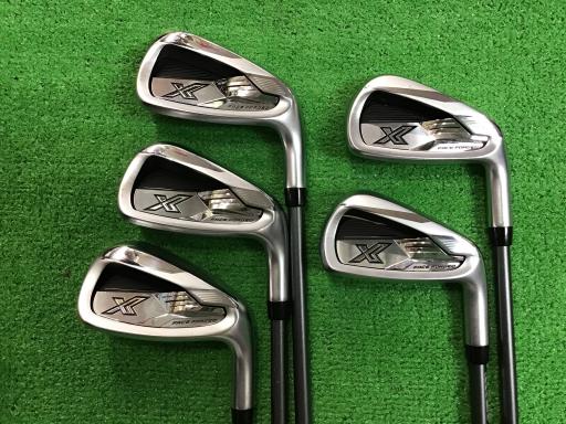 【中古】 ダンロップ XXIO(2024) eks 5S アイアン仕掛ける IR Miyazaki AX-3(IR) (フレックスS) メンズ 成人男性用 右利き 右用 C価値づける ゴルフ野球クラブ