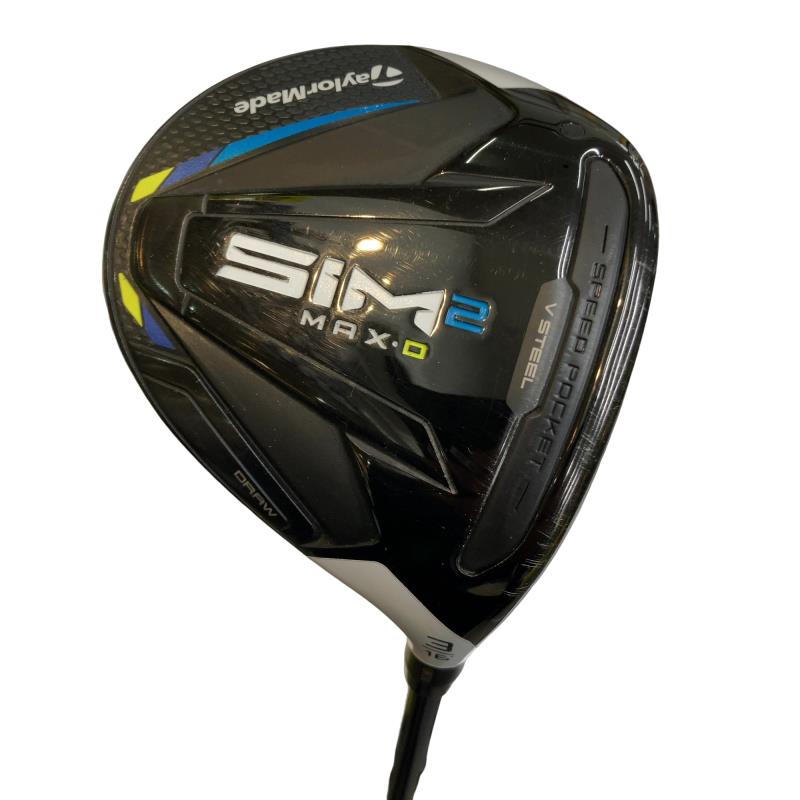 【中古】 テーラーメイド SIM2 MAX-D 3W フェアウェイウッド FW TENSEI BLUE TM50(SIM2 FW) (フレックスR) メンズ 男性用 右利き 右用 Cランク ゴルフクラブ